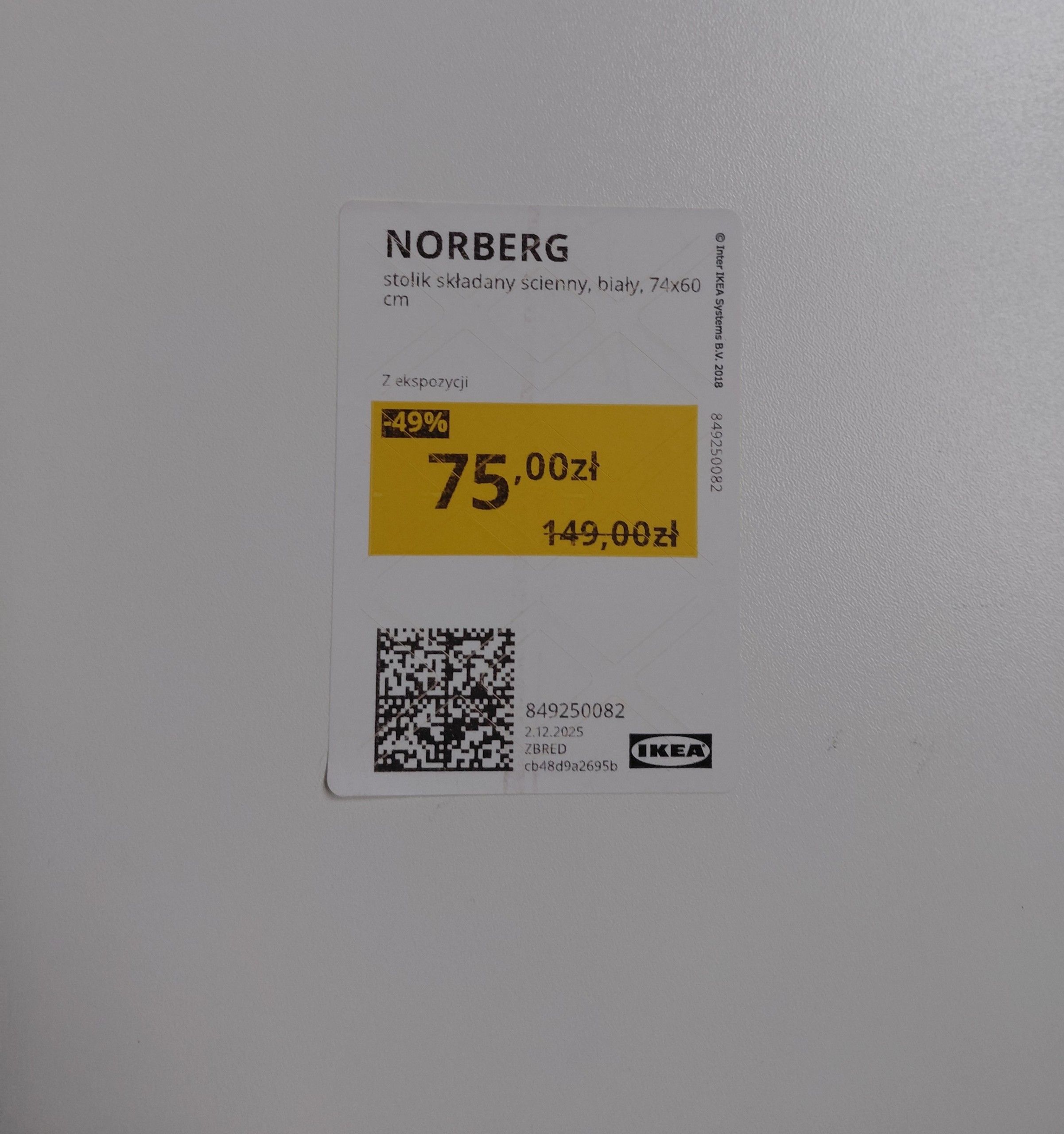 Zdjęcie od sprzedawcy